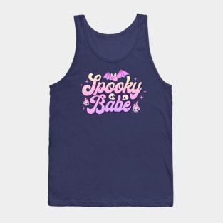 Hot goth spooky babe Tank Top